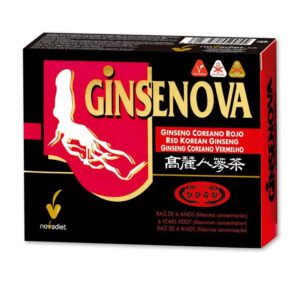 Ginsenova de Novadiet Ginseng Coreano Rojo raiz de 6 anos maxima concentracion