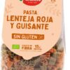 arroz y pasta PASTA LENTEJA ROJA Y GUISANTE ANIMALES SIN GLUTEN BIO 250G