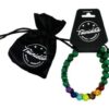 bisuteria PULSERA DOBLE MALAQUITA 7 CHAKRAS BOLA 8MM