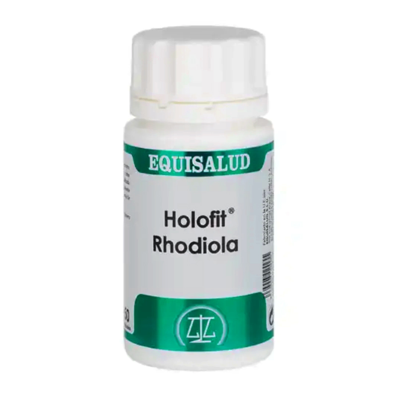 Holofit Rhodiola de Equisalud ayuda ansiedad y depresion adaptogeno que ayuda al estres mental y fisico memoria concentracion y energia