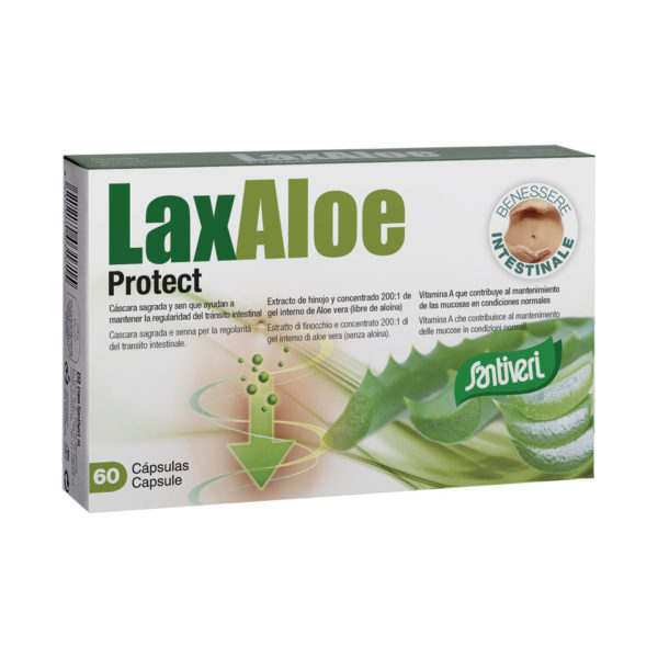 LAXALOE PROTECT 60 CAPSULAS.jpg digestivos LAXALOE PROTECT 60 CAPSULAS
