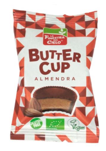repostería y chocolates ALMENDRA BUTTER CUP BIO SIN GLUTEN 25G