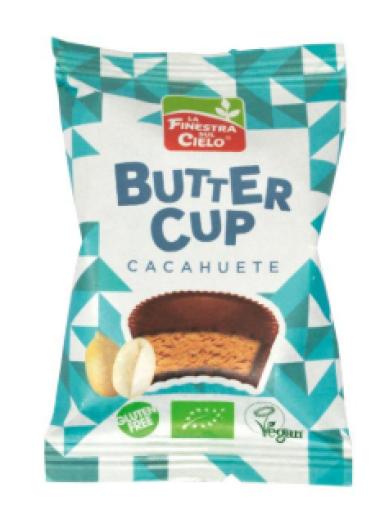 repostería y chocolates CACAHUETE BUTTER CUP BIO SIN GLUTEN 25G
