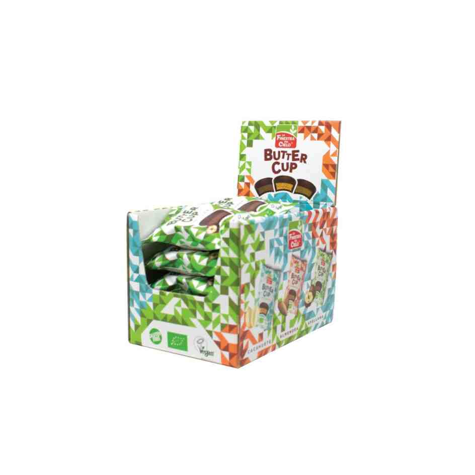 avellana butter cup bio 15x25g la finestra avellana butter cup bio 15x25g la finestra