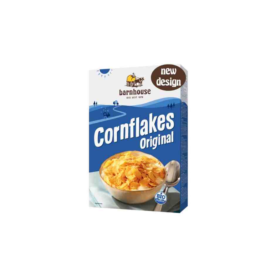 corn flakes original bio 375 g barnhouse