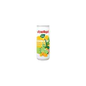 kombucha lima y jengibre lata bio 250ml voelkel