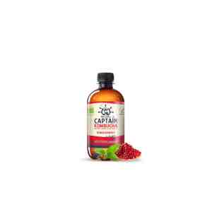 kombucha pomegranate bio 400ml captain kombucha