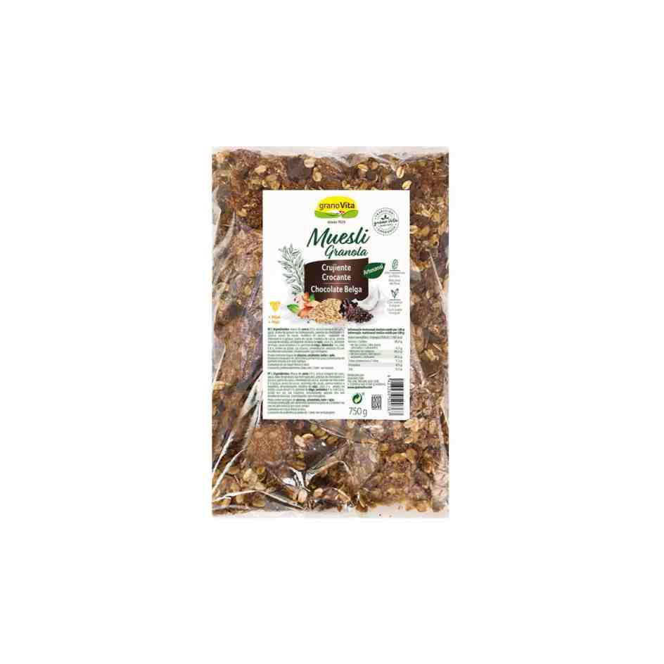 muesli crujiente chocolate 750g granovita muesli crujiente chocolate 750g granovita