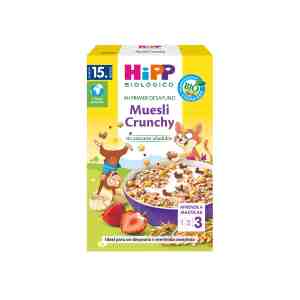 muesli crunchy 15 meses bio 200g hipp