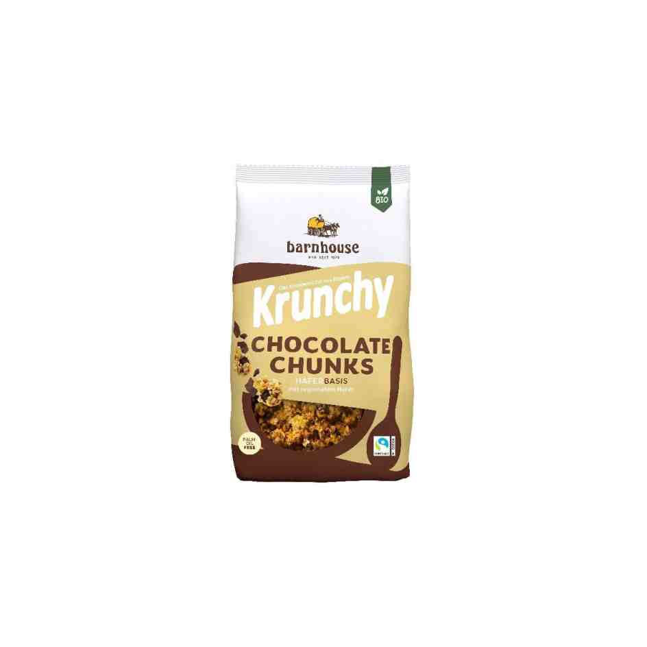 muesli krunchy chocolate chunks bio 500g barnhouse muesli krunchy chocolate chunks bio 500g barnhouse