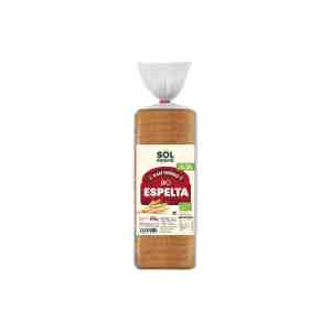 pan de molde tierno de espelta bio 400g sol natural