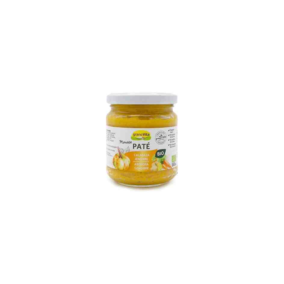 pate calabaza jengibre cristal bio 175g granovita