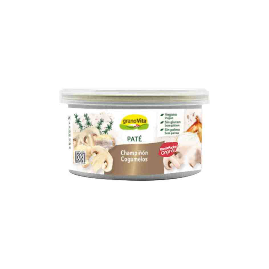 pate de champinon lata 125g granovita pate de champinon lata 125g granovita