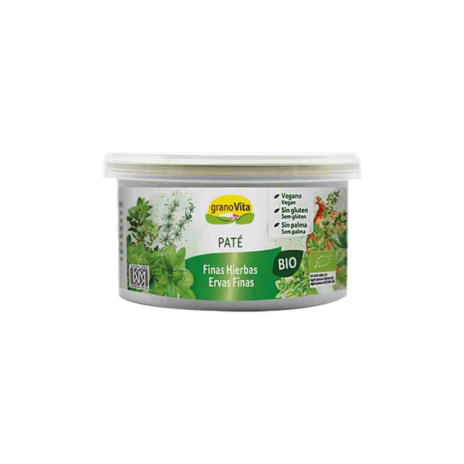 pate finas hierbas girasol bio 125g granovita pate finas hierbas girasol bio 125g granovita