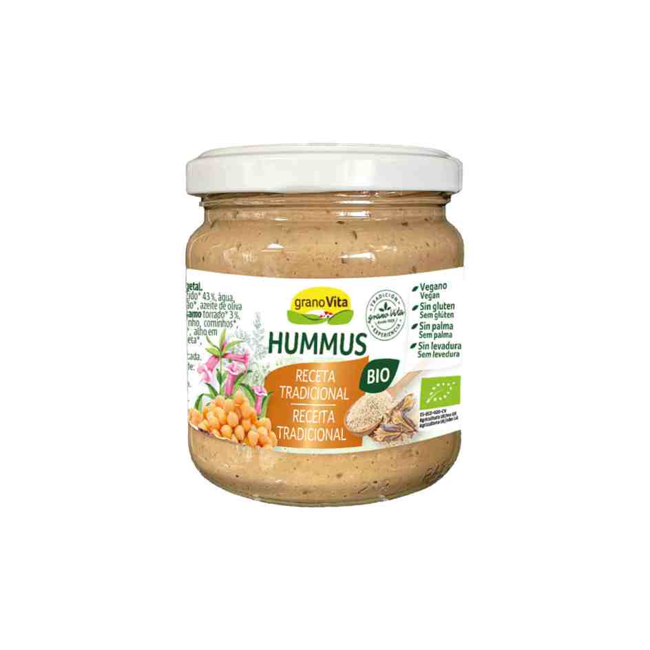 pate hummus tradicional bio cristal 175g granovita pate hummus tradicional bio cristal 175g granovita