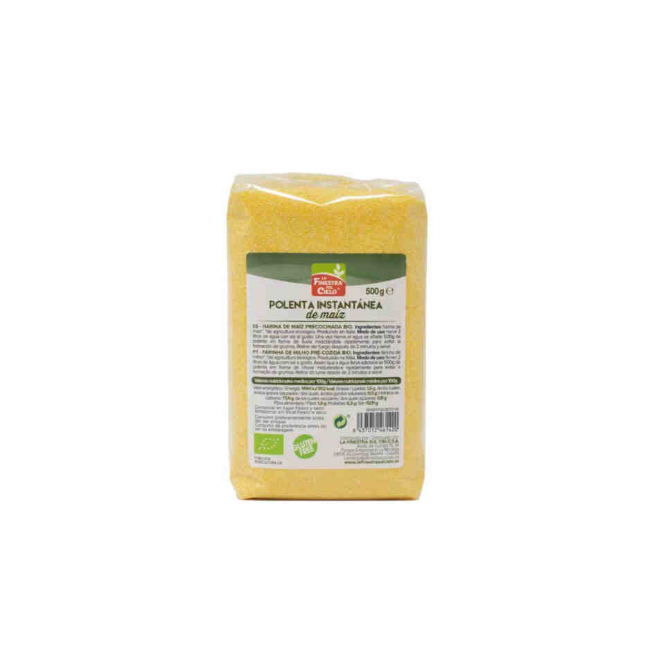 Polenta instantanea bio 500 g La Finestra Polenta instantanea bio 500 g La Finestra