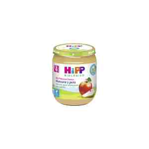 pure de manzana y pera 4m 2x125 g hipp