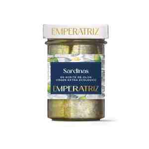 sardinas en aceite de oliva ve ecologico 212ml emperatriz