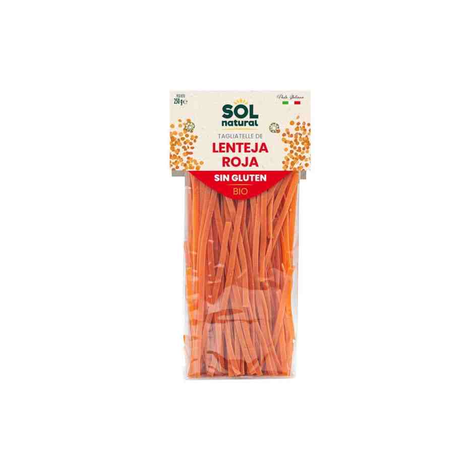 taglatelle de lenteja roja sin gluten bio 250g sol natural taglatelle de lenteja roja sin gluten bio 250g sol natural