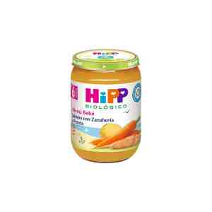 tarrito de salmon con zanahoria y patata bio 6m 190 g hipp