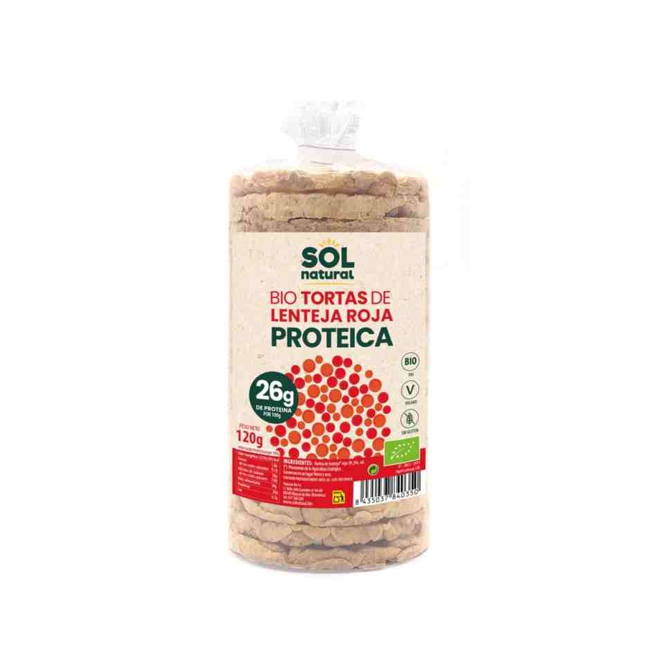 tortas de lentejas roja proteicas bio sin gluten 120g sol natural tortas de lentejas roja proteicas bio sin gluten 120g sol natural