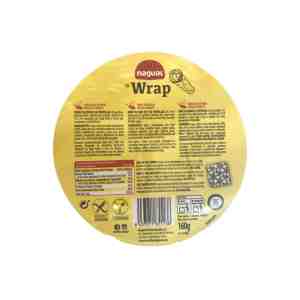 tortilla de maiz wrap grande 20cm sg 160g nagual