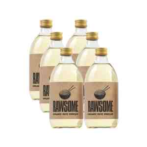 vinagre de arroz bio 6x500ml rawsome
