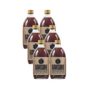 vinagre de granada sin filtrar bio 6x500ml rawsome
