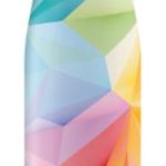 jarras vasos y teteras BOTELLA TERMICA DE ACERO GEOMETRIA COLOR 500ML