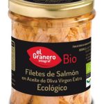 conservas FILETES DE SALMÓN BIO, 195 g