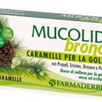 caramelos y gominolas MUCOLID BRONC PINO 24 CARAMELOS