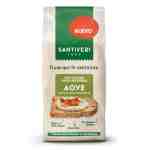 Pan tostado cien por cien integral con aceite de oliva virgen extra harina integral cero por ciento azucares anadidos de Santiveri