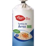 aperitivos y frutos secos TORTITAS DE ARROZ BIO, 115 g