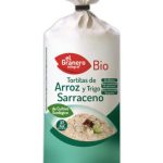 aperitivos y frutos secos TORTITAS DE ARROZ Y TRIGO SARRACENO SIN GLUTEN BIO, 115 g